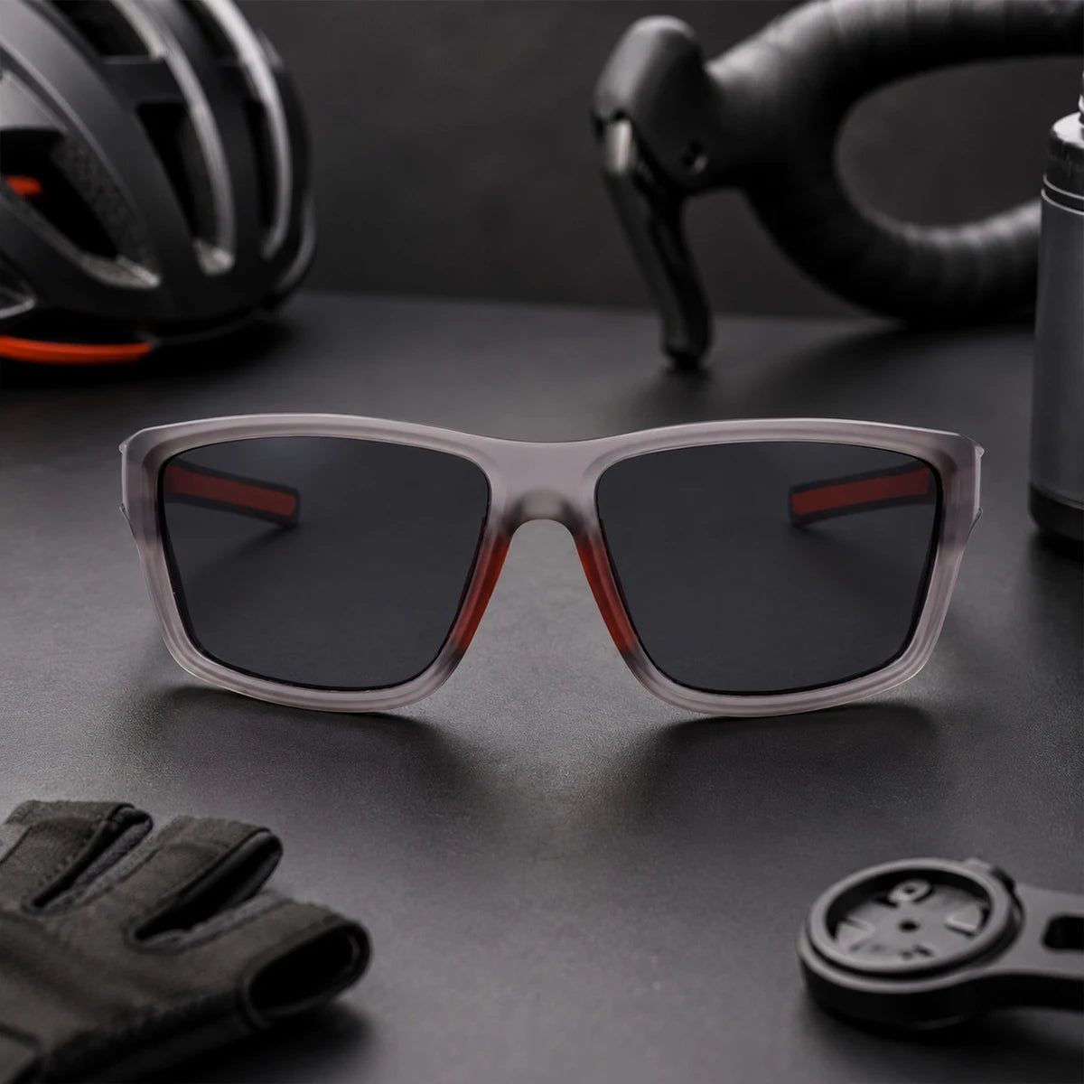  Sport Outdoor Square Polarized Cycling Driving UV400 Sunglasses for Women & Men 
