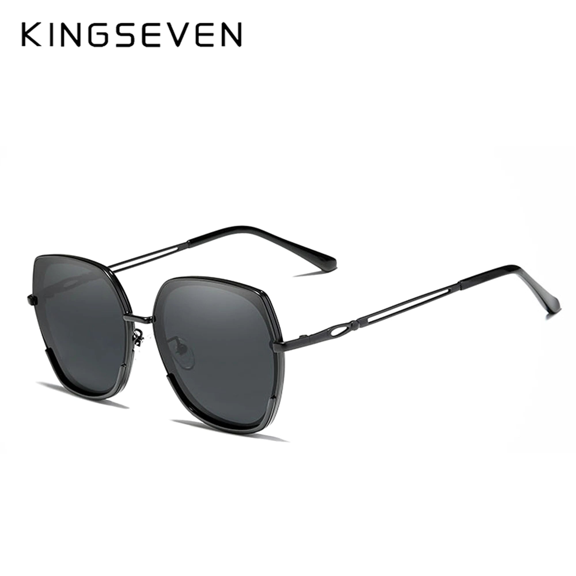 Chic Women's Gradient Polarized Sunglasses - Luxury Design for Elegant Style