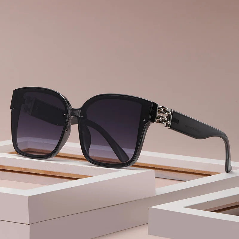 Designer Cat Eye Square Oversized UV400 Protection Sunglasses for Women