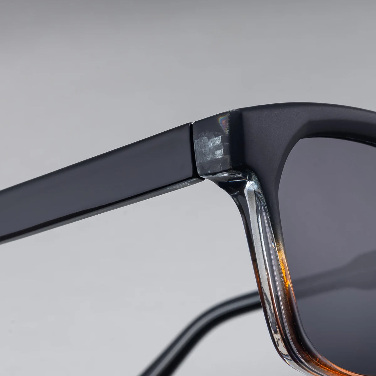 Designer Square PC Frame Pin-In Arms UV400 Sunglasses for Men 