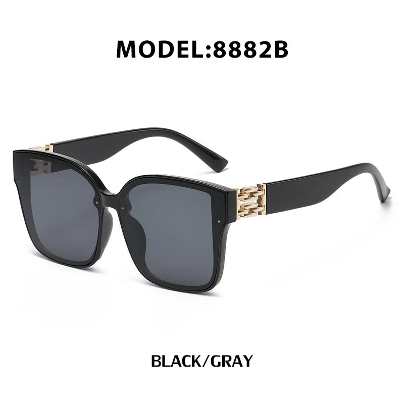 Designer Cat Eye Square Oversized UV400 Protection Sunglasses for Women