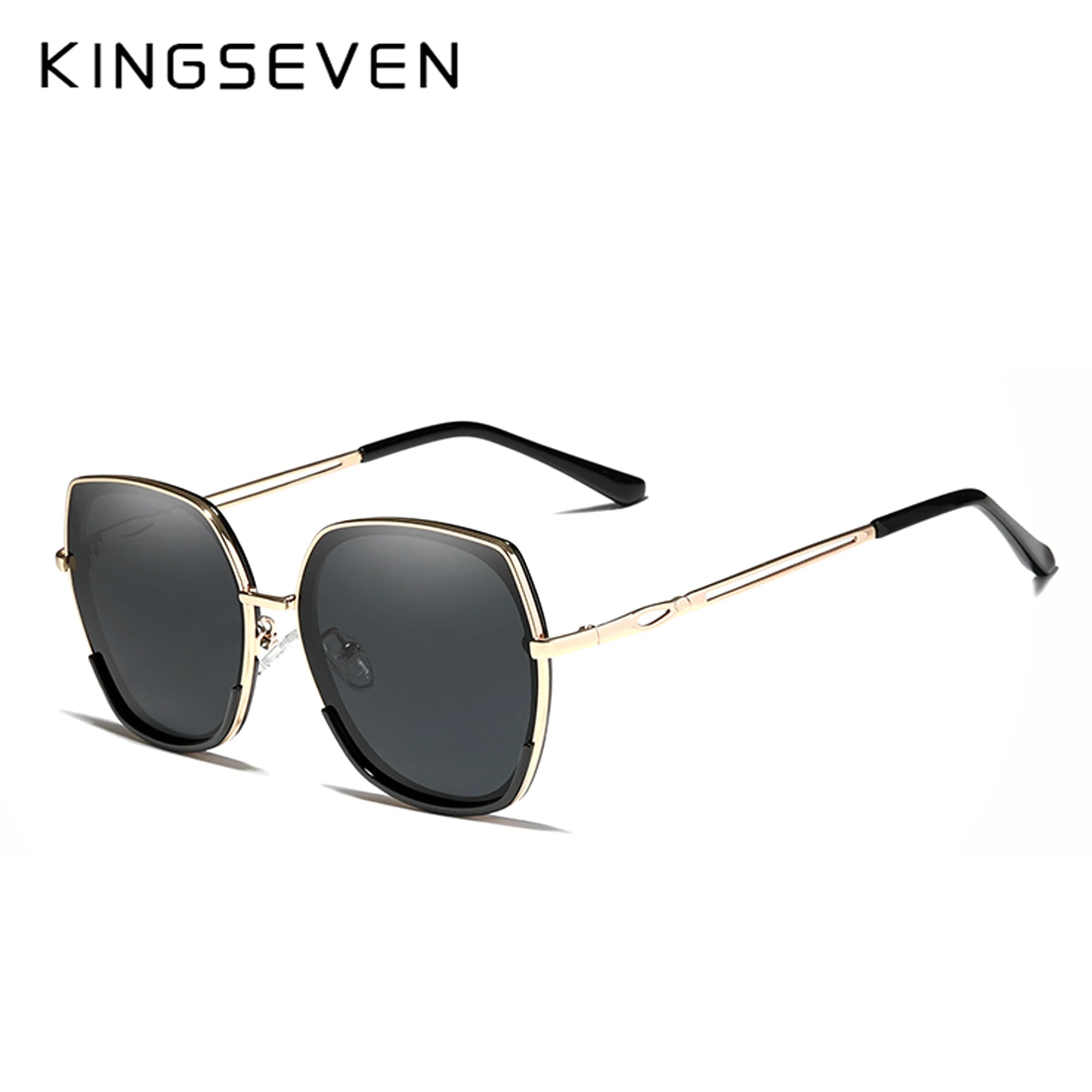 Chic Women's Gradient Polarized Sunglasses - Luxury Design for Elegant Style