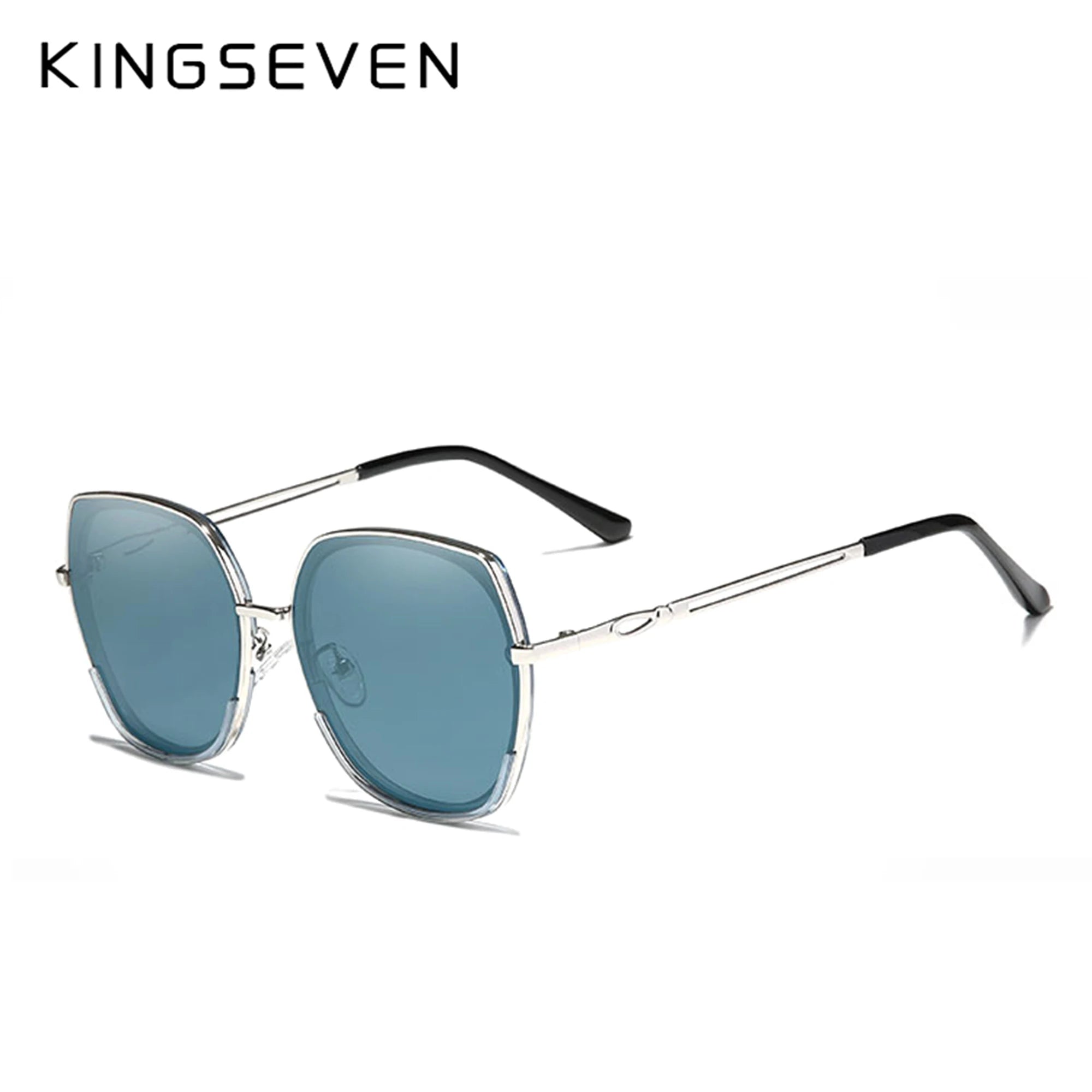 Chic Women's Gradient Polarized Sunglasses - Luxury Design for Elegant Style