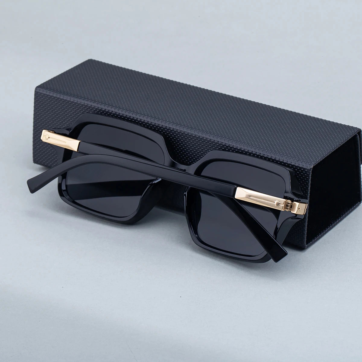  Designer Square Polarized Driving UV400 Protection Sunglasses for Men
