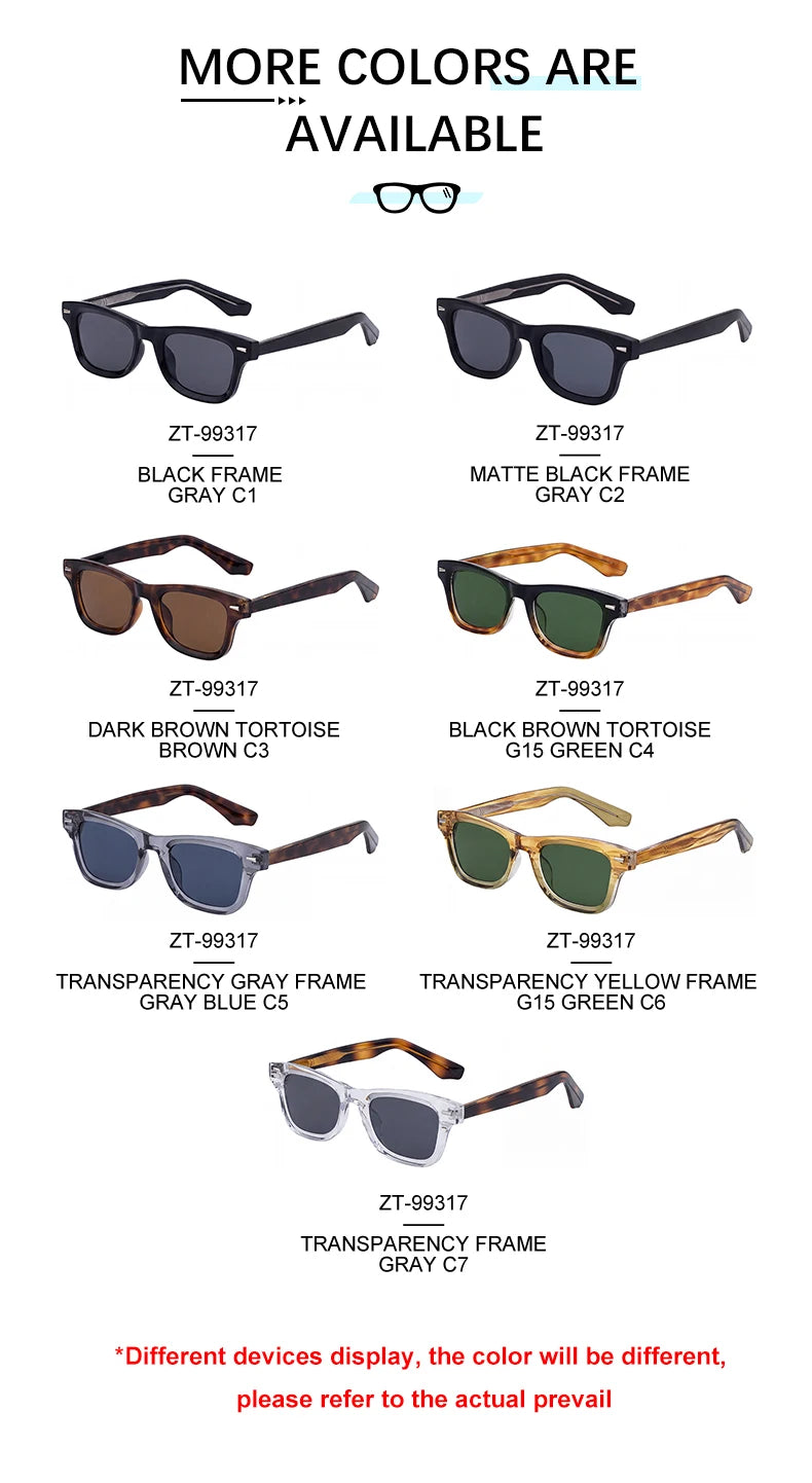 Designer Cat Eye Pin-In Temples UV400 Sunglasses for Women & Men