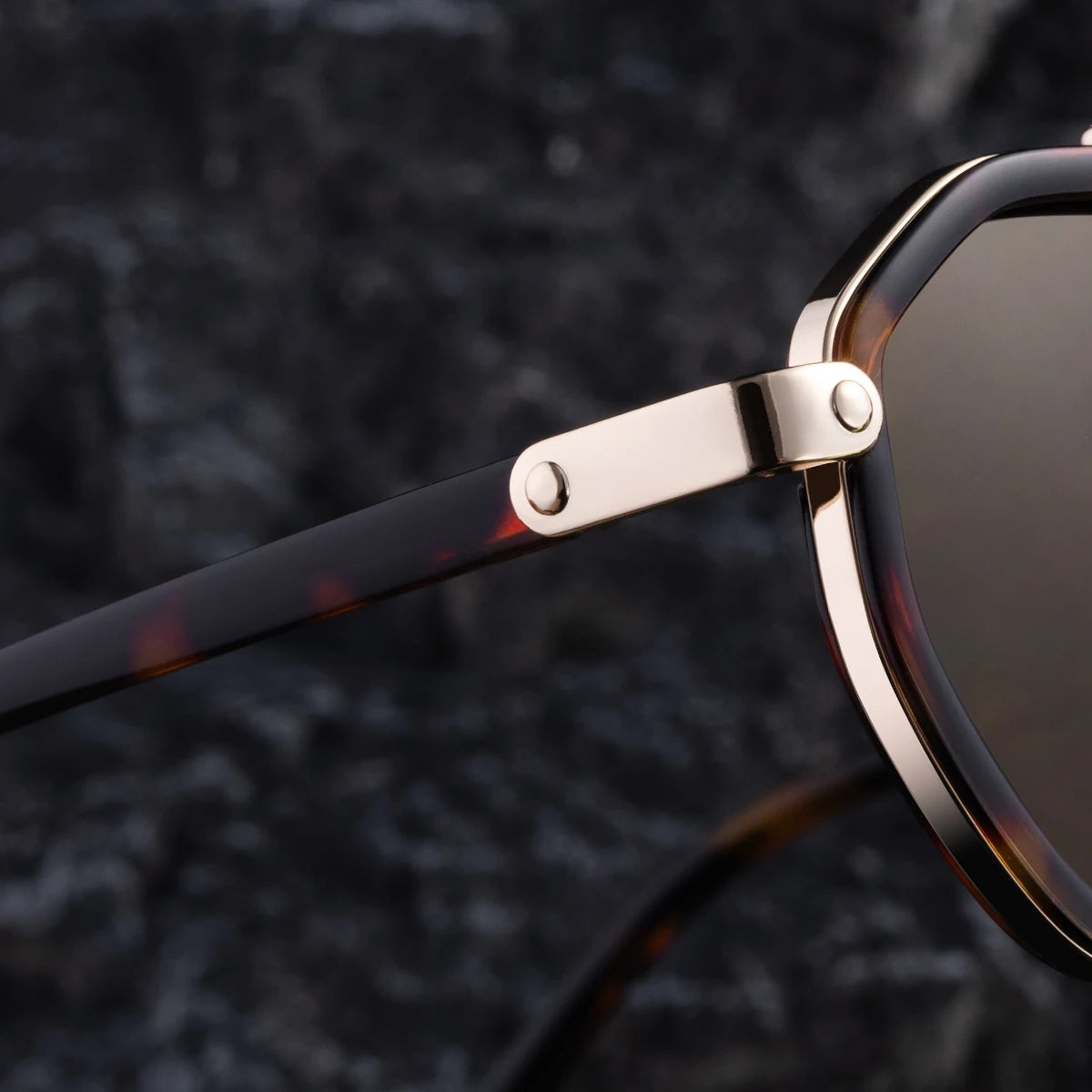  Designer Polygonal Polarized UV400 Sunglasses for Men