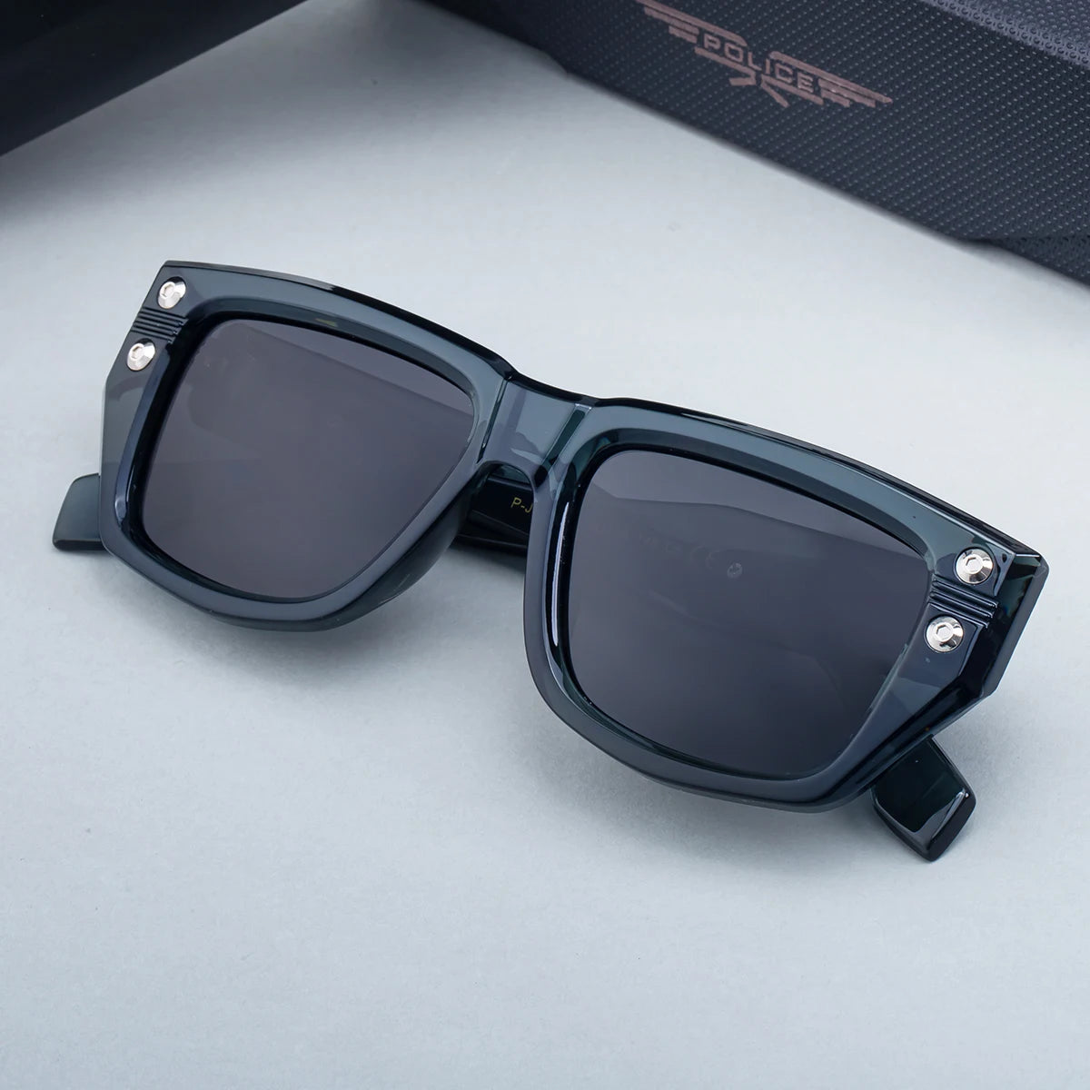  Designer Square Polarized Driving Fishing UV400 Protection Sunglasses for Men