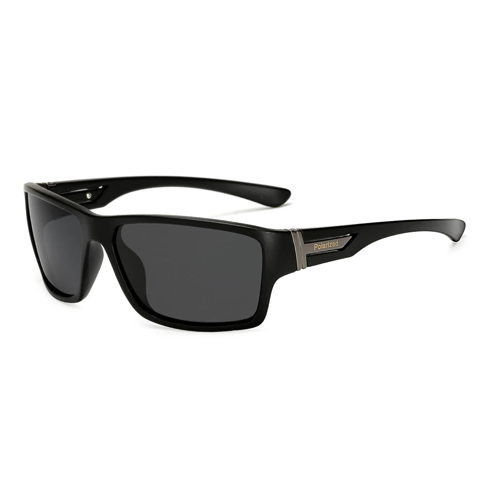 Elevate Your Style with Polarized Rectangle Sunglasses for Men - Perfect for Driving and Casual Wear!
