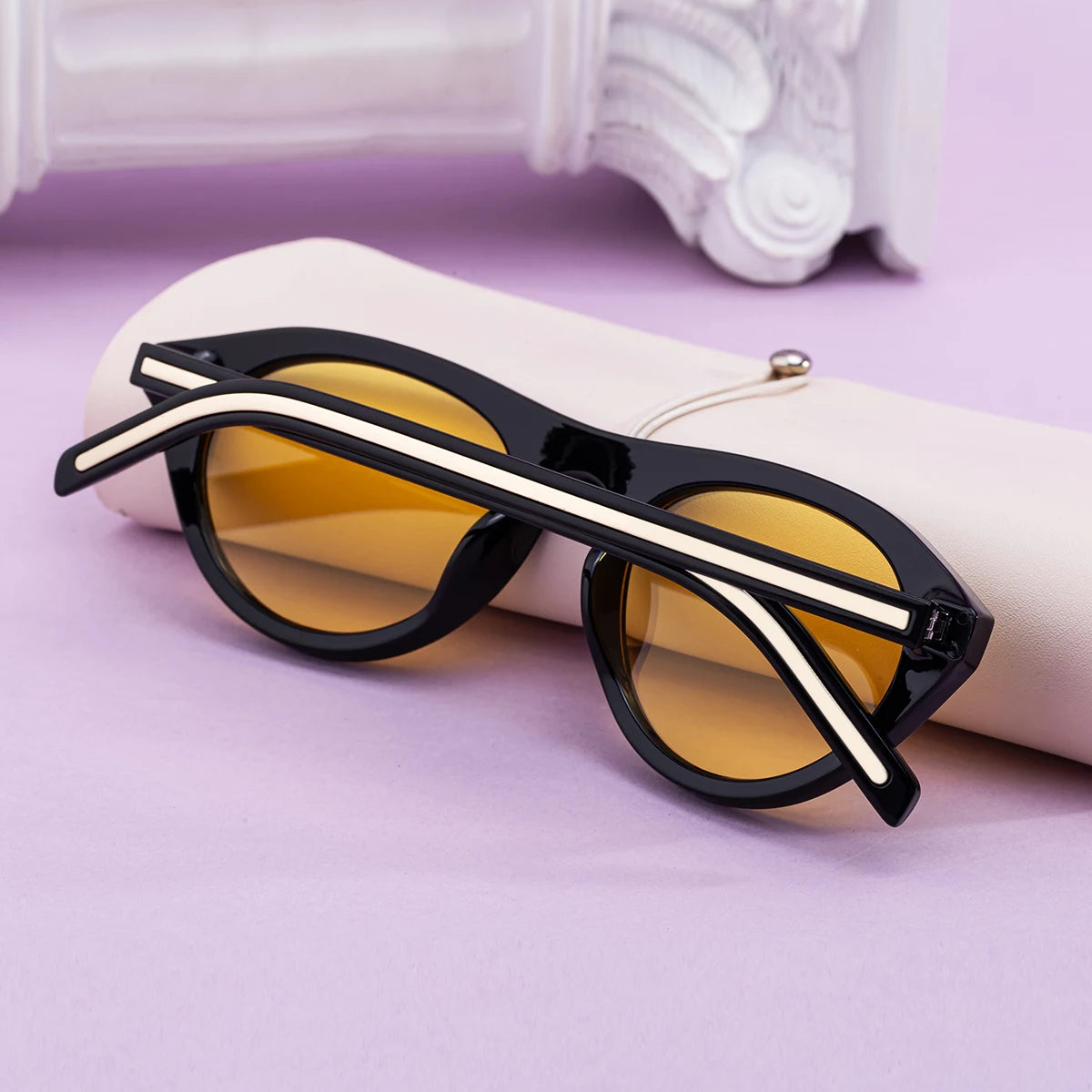  Designer Cat Eye PC Frame UV400 Protection Sunglasses for Women