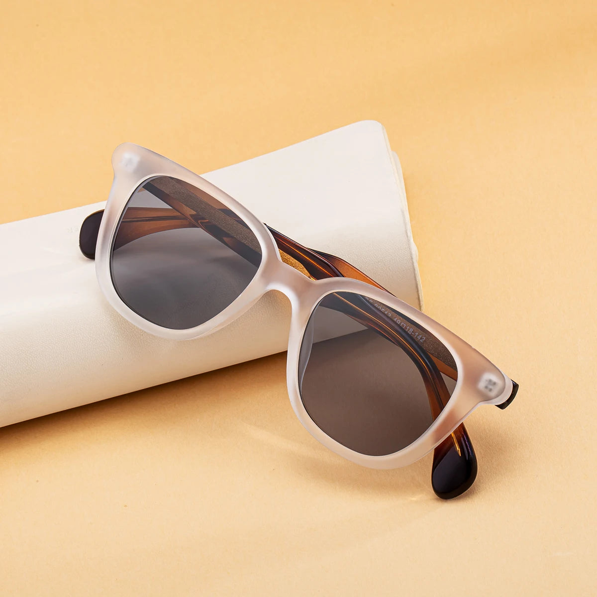 Designer Soft Cat Eye Pin-In Temples UV400 Sunglasses for Women