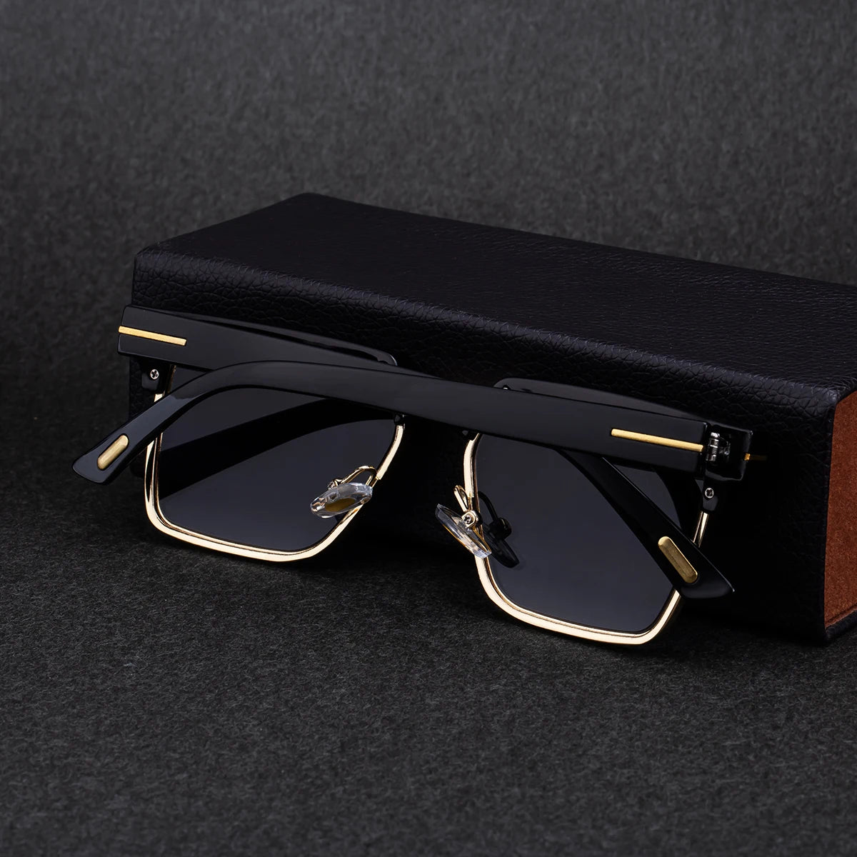 Designer Square Frame UV400 Protection Sunglasses for Men