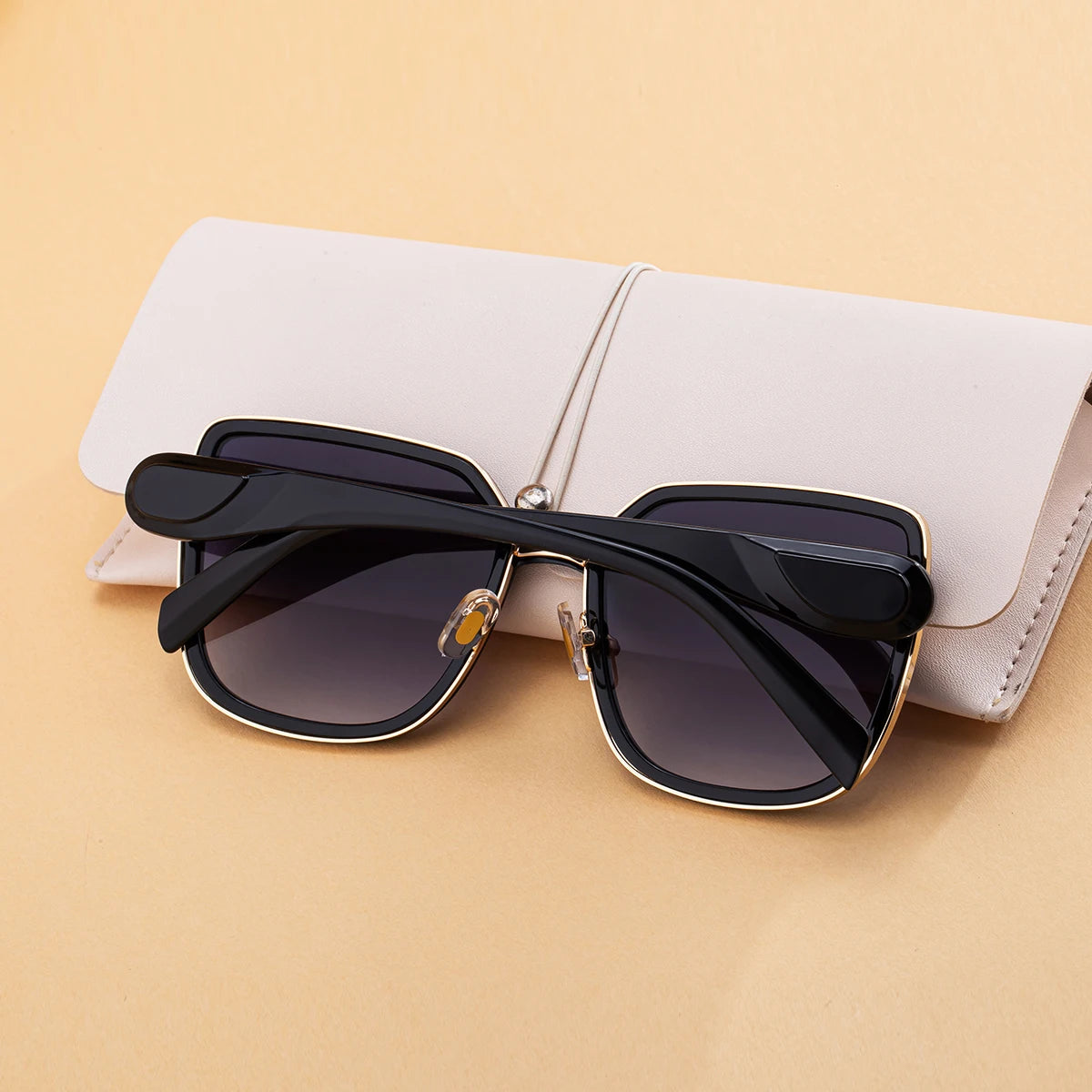 Designer Oversized Soft Square UV400 Sunglasses for Women