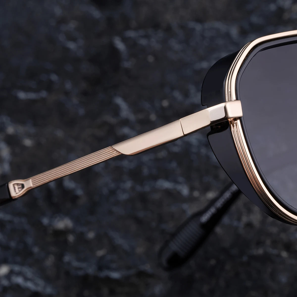 Designer Aviation Metal Double Bridge UV400 Sunglasses for Men