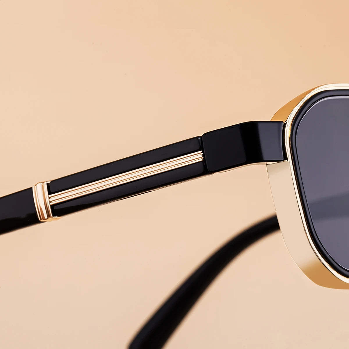 Designer Square Metal Frame UV400 Sunglasses for Women & Men 