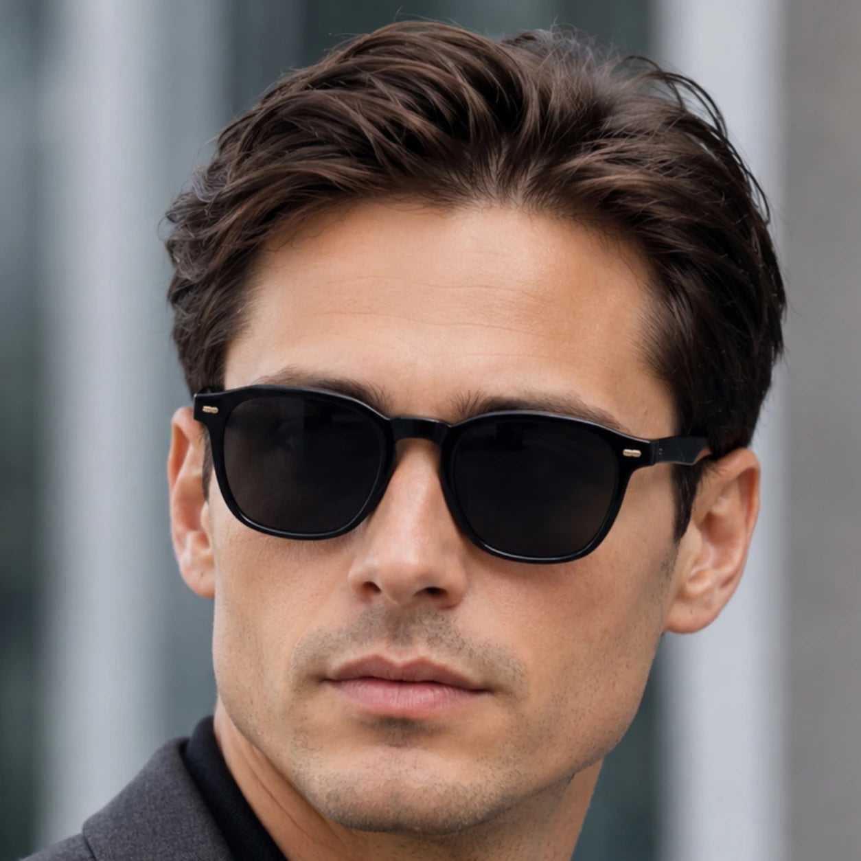  Designer Soft Square Pin-In Temples UV400 Sunglasses for Women & Men