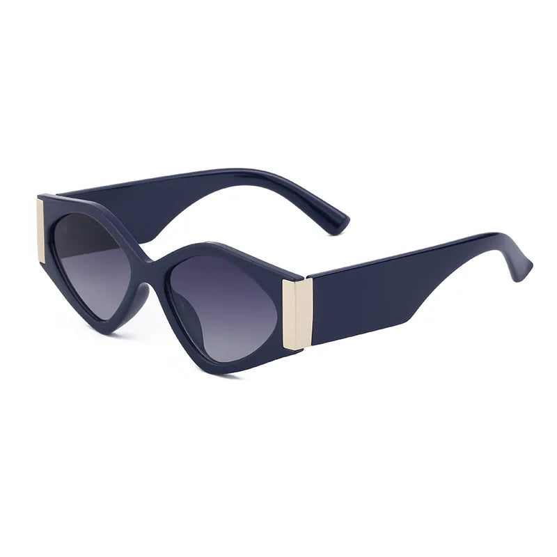 Designer Personality Polygonal Frame UV400  Sunglasses for Women