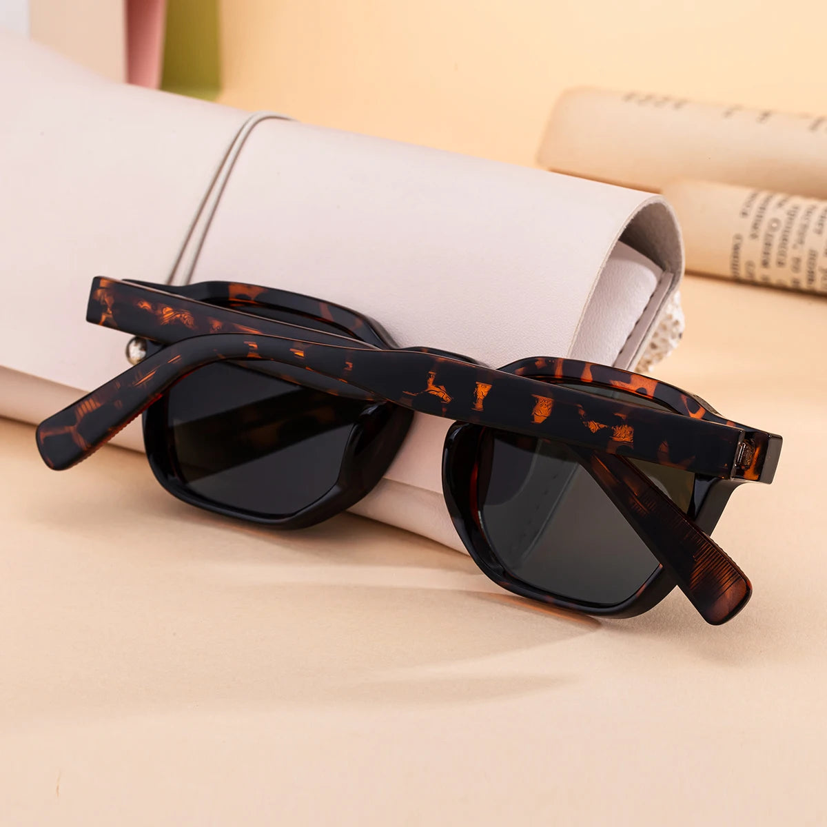 Designer Soft Square Pin-In Temples UV400 Sunglasses for Women & Men