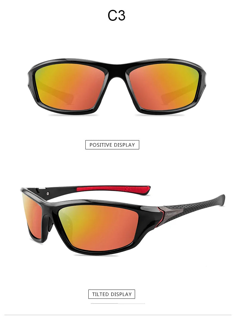 Elevate Your Style with Our Luxury Polarized Rectangle Sunglasses for Men - Perfect for Driving, Travel, and Outdoor Adventures