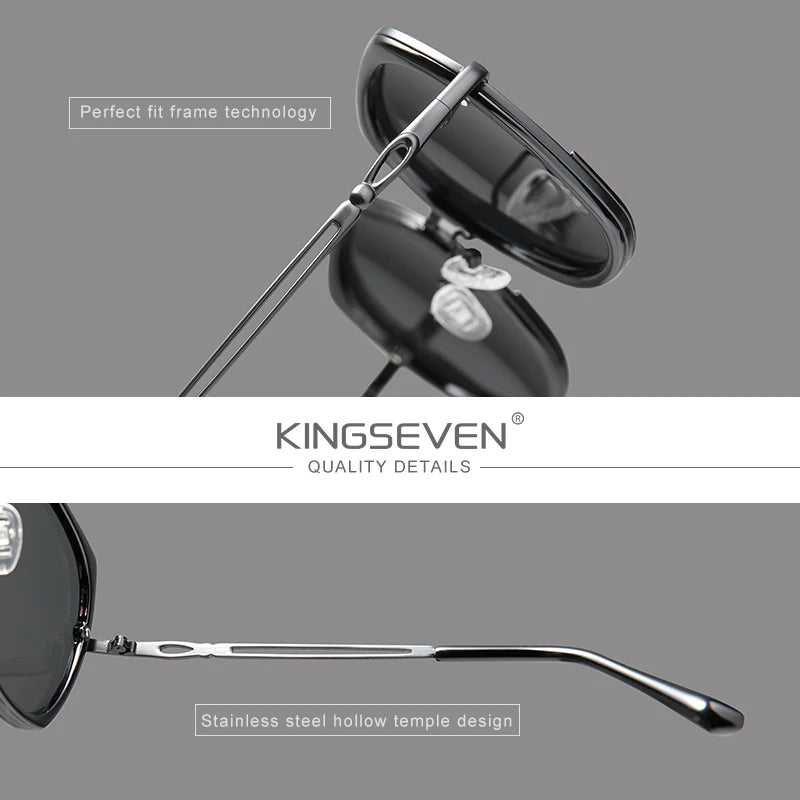 Chic Women's Gradient Polarized Sunglasses - Luxury Design for Elegant Style