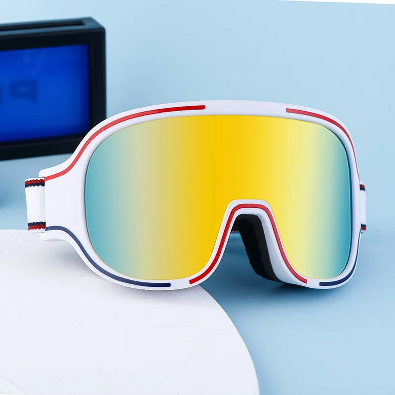  Fashion Windproof Breathable Mirror Lens Snowboard Goggles for Women & Men