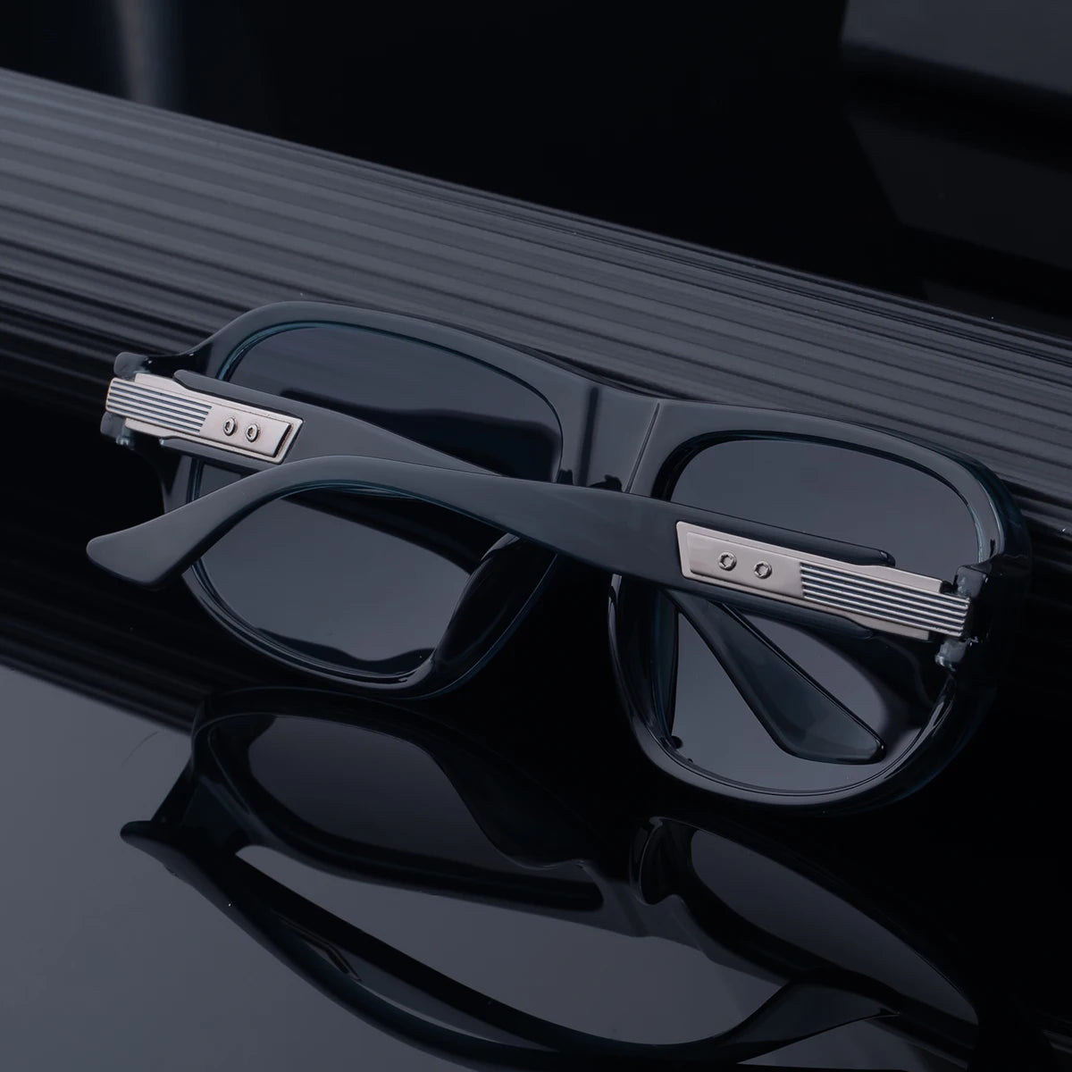  Square Polarized Driving UV400 Protection Glasses Sunglasses for Men