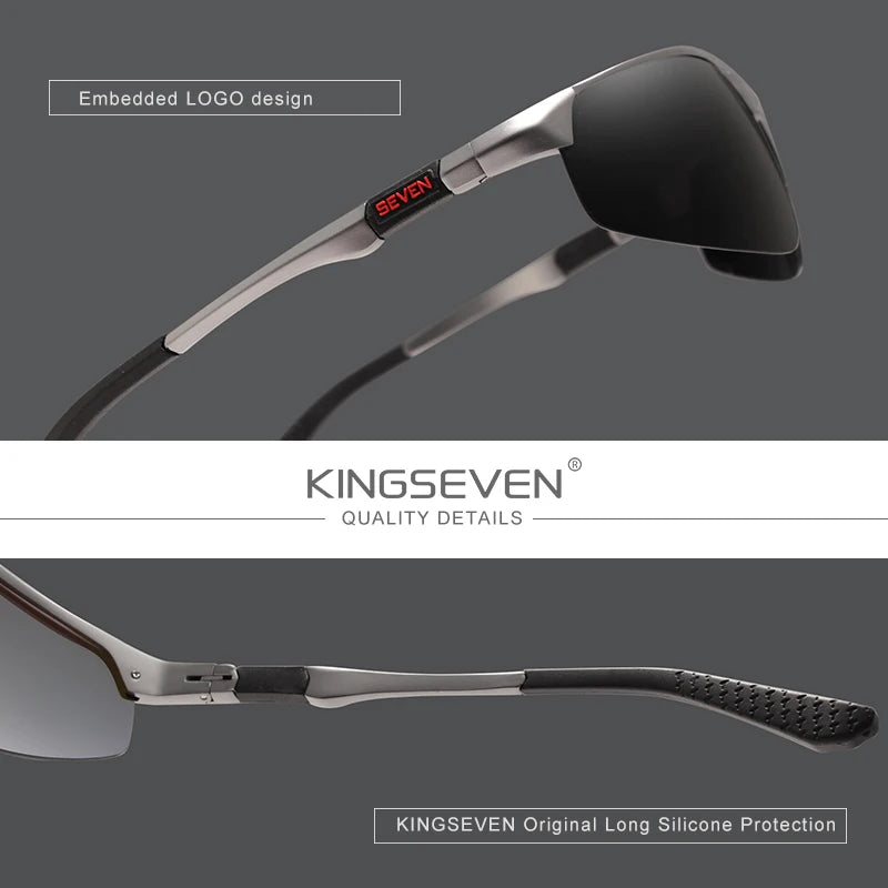 Experience Ultimate Clarity with Our Polarized Aluminum Sunglasses for Men - Stylish Blue Mirror Lenses for Outdoor Adventures