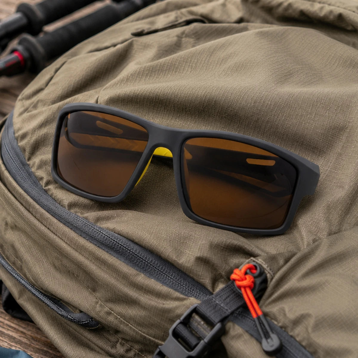 Sport Outdoor Rectangle Polarized UV400 Sunglasses for Women & Men 