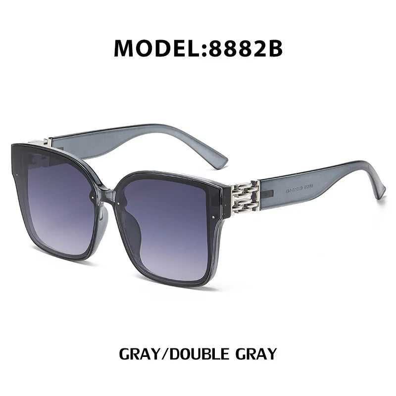 Designer Cat Eye Square Oversized UV400 Protection Sunglasses for Women