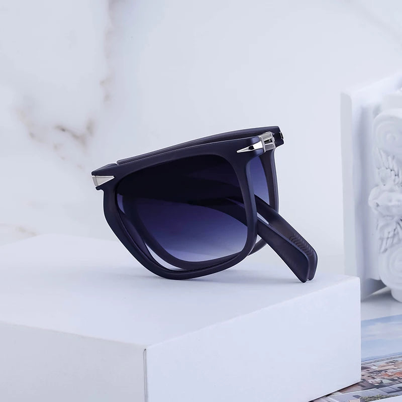  Designer Square Folding UV400 Protection Sunglasses for Men