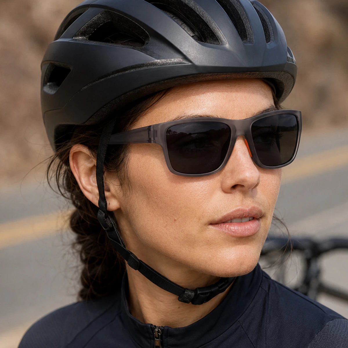  Sport Outdoor Square Polarized Cycling Driving UV400 Sunglasses for Women & Men 
