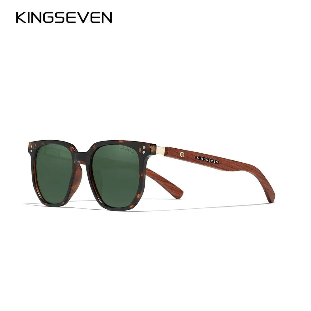Elevate Your Style with 2024 Men's Polarized UV400 Wood Sunglasses – Perfect for Driving and Outdoor Adventures!