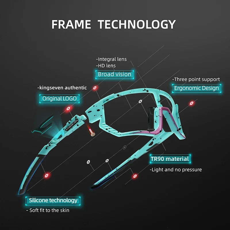Elevate Your Ride with Premium UV Protection: Cycling Sunglasses for Men and Women