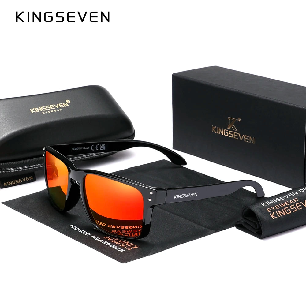 Elevate Your Outdoor Style with Retro TR90 Polarized Square Sunglasses - Unisex Carbon Fiber Pattern for Ultimate Protection