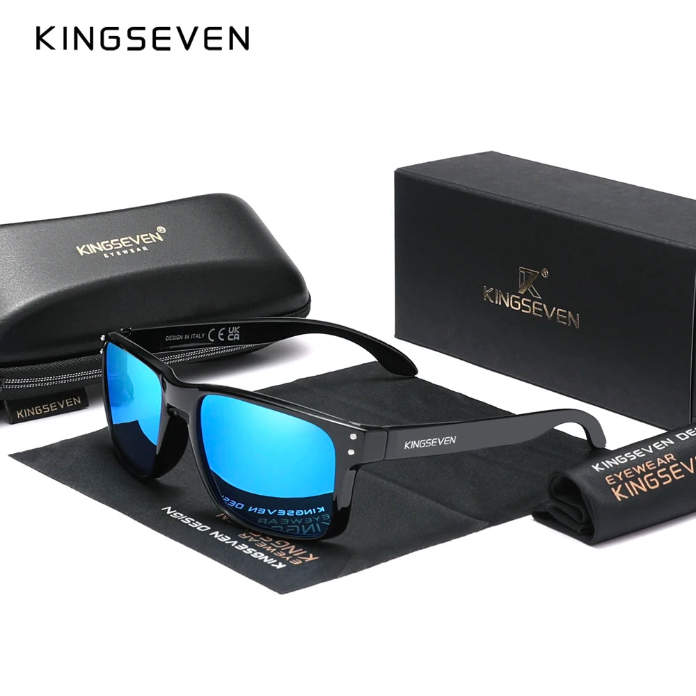 Elevate Your Outdoor Style with Retro TR90 Polarized Square Sunglasses - Unisex Carbon Fiber Pattern for Ultimate Protection