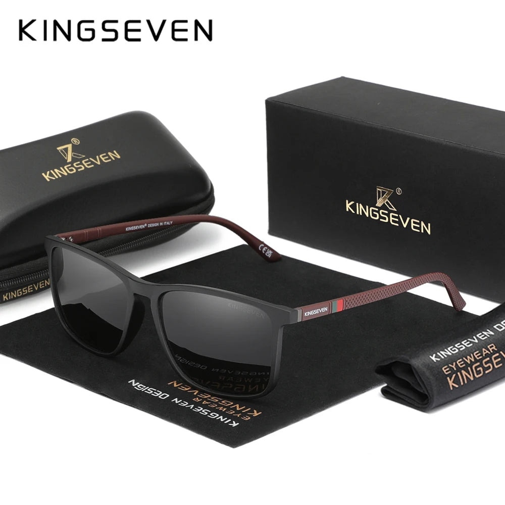 Elevate Your Outdoor Experience with 2024 Men’s Polarized UV400 Rectangle Sunglasses - Perfect for Fishing, Driving, and Casual Adventures!