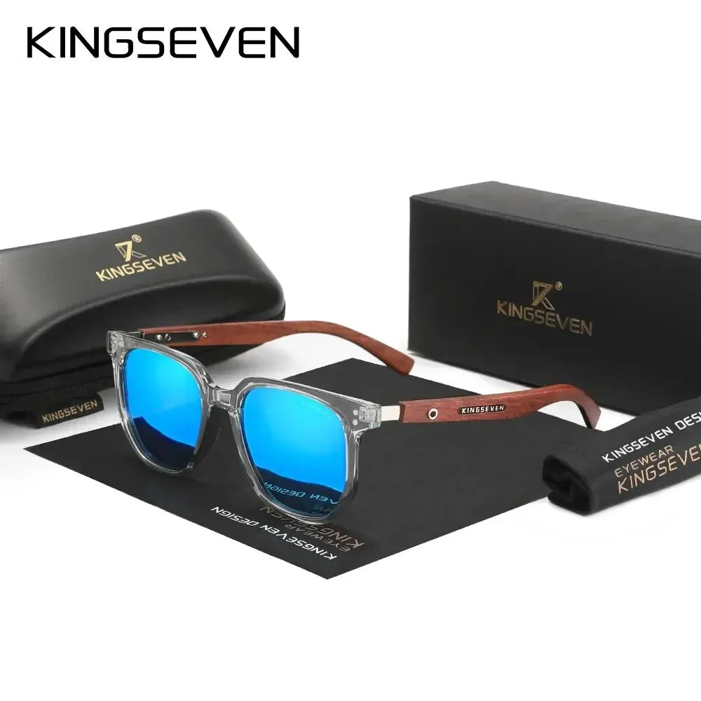 Elevate Your Style with 2024 Men's Polarized UV400 Wood Sunglasses – Perfect for Driving and Outdoor Adventures!