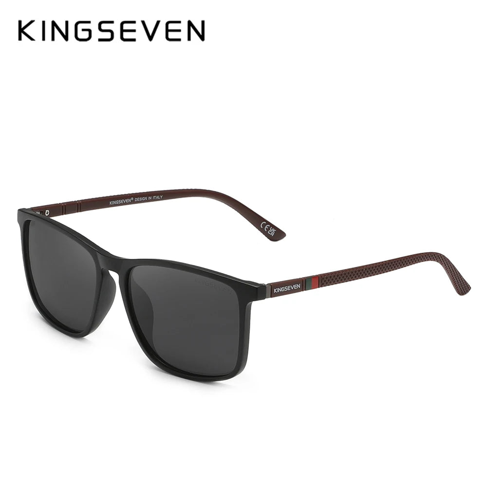 Elevate Your Outdoor Experience with 2024 Men’s Polarized UV400 Rectangle Sunglasses - Perfect for Fishing, Driving, and Casual Adventures!