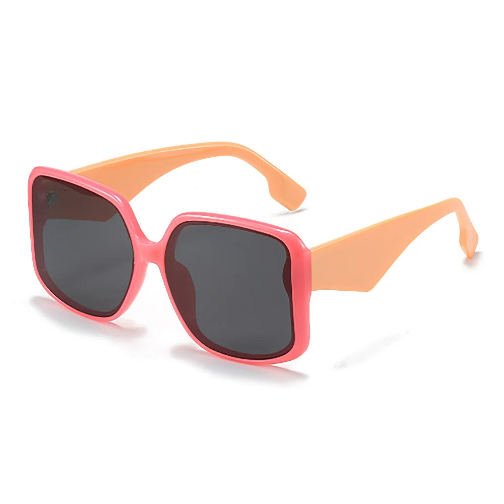 Elevate Your Style with the 2025 Women's Oversized Gradient Sunglasses - Unique Double Frame Design & UV400 Protection