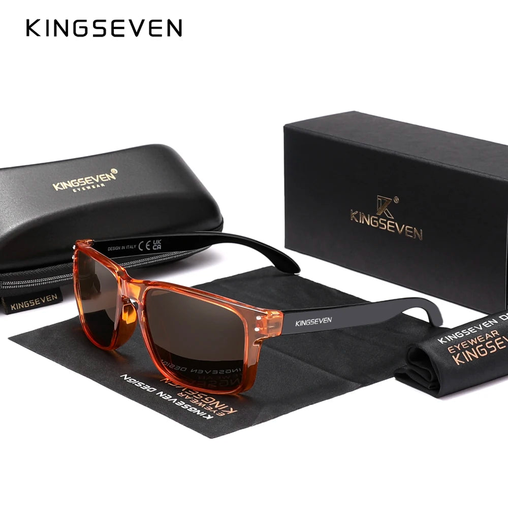 Elevate Your Outdoor Style with Retro TR90 Polarized Square Sunglasses - Unisex Carbon Fiber Pattern for Ultimate Protection