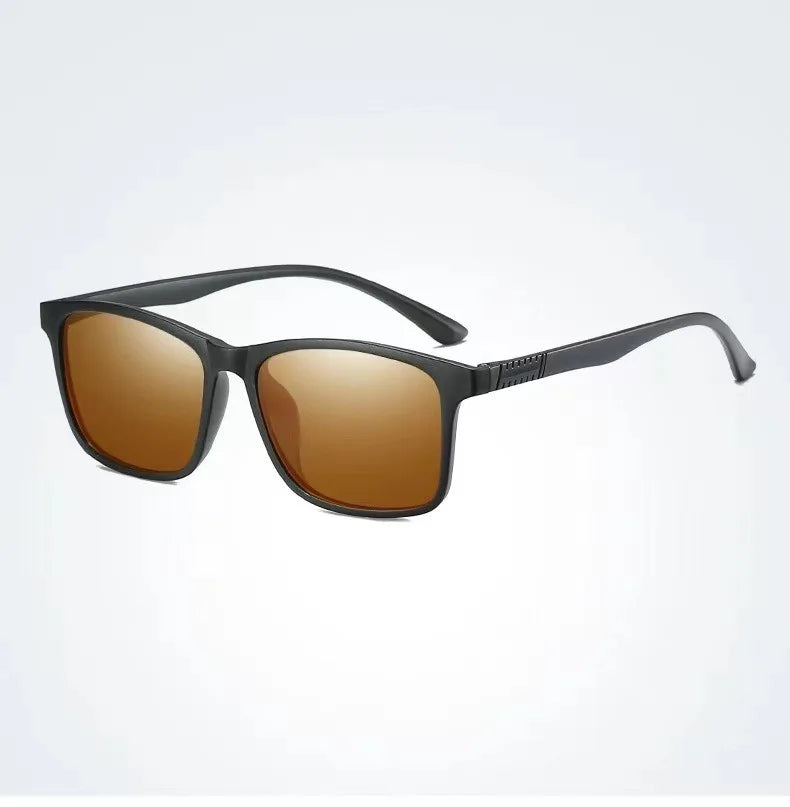 Elevate Your Style with UV400 Cycling Sunglasses for Men and Women - Luxury Designer Square Frames Perfect for Driving and Fishing