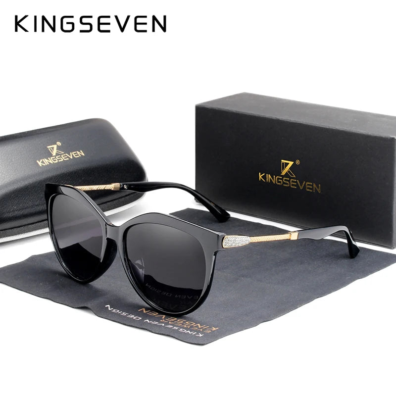 Elevate Your Style with 2024 Luxury Polarized Women's Sunglasses - Gradient Lens for Ultimate UV Protection
