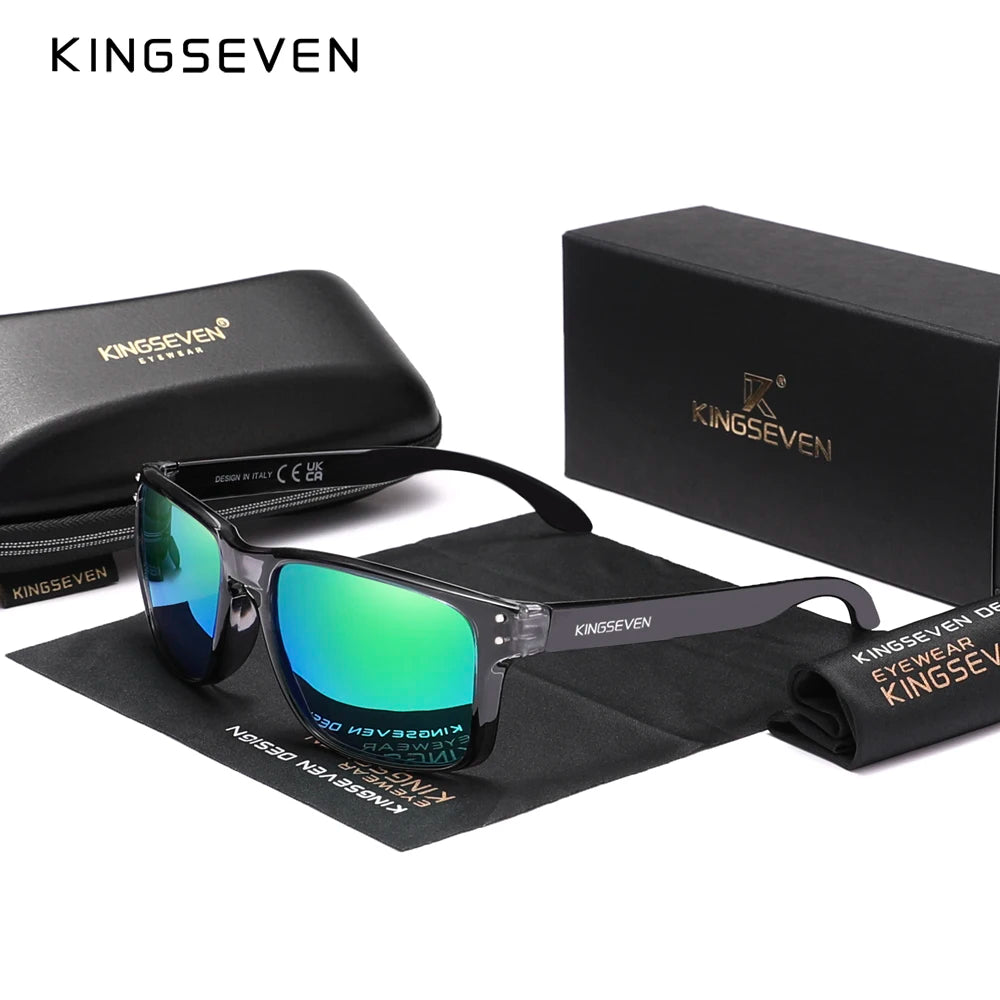 Elevate Your Outdoor Style with Retro TR90 Polarized Square Sunglasses - Unisex Carbon Fiber Pattern for Ultimate Protection