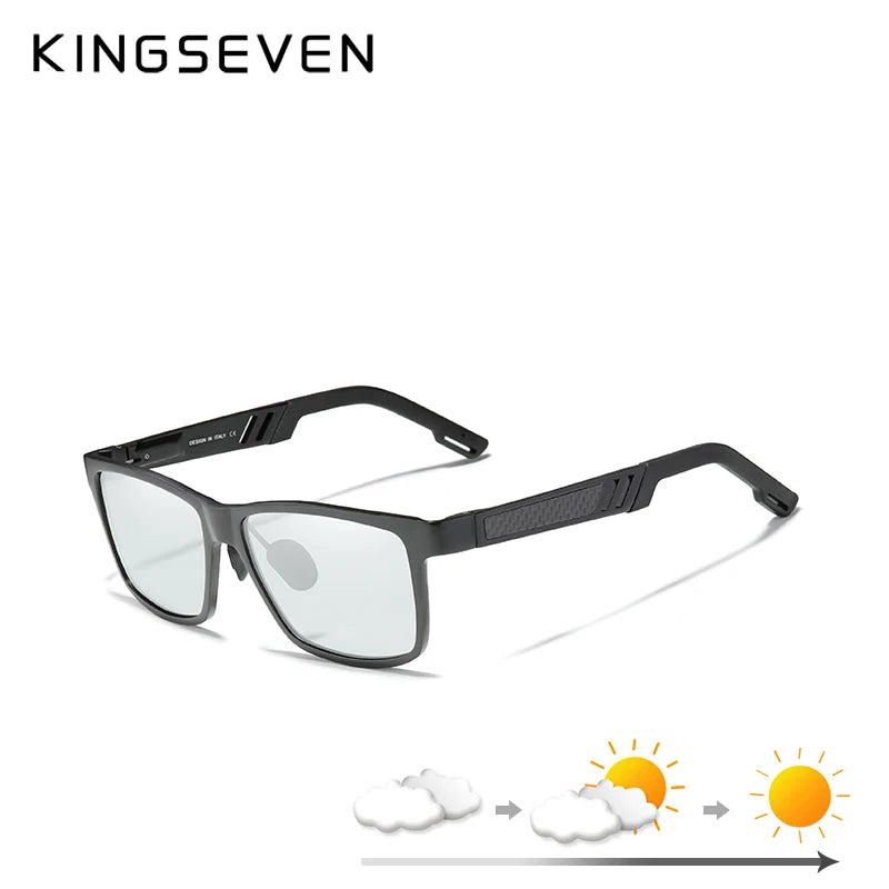 Elevate Your Style with Men's Polarized Aluminum Sunglasses - Perfect for Driving and Outdoor Adventures!