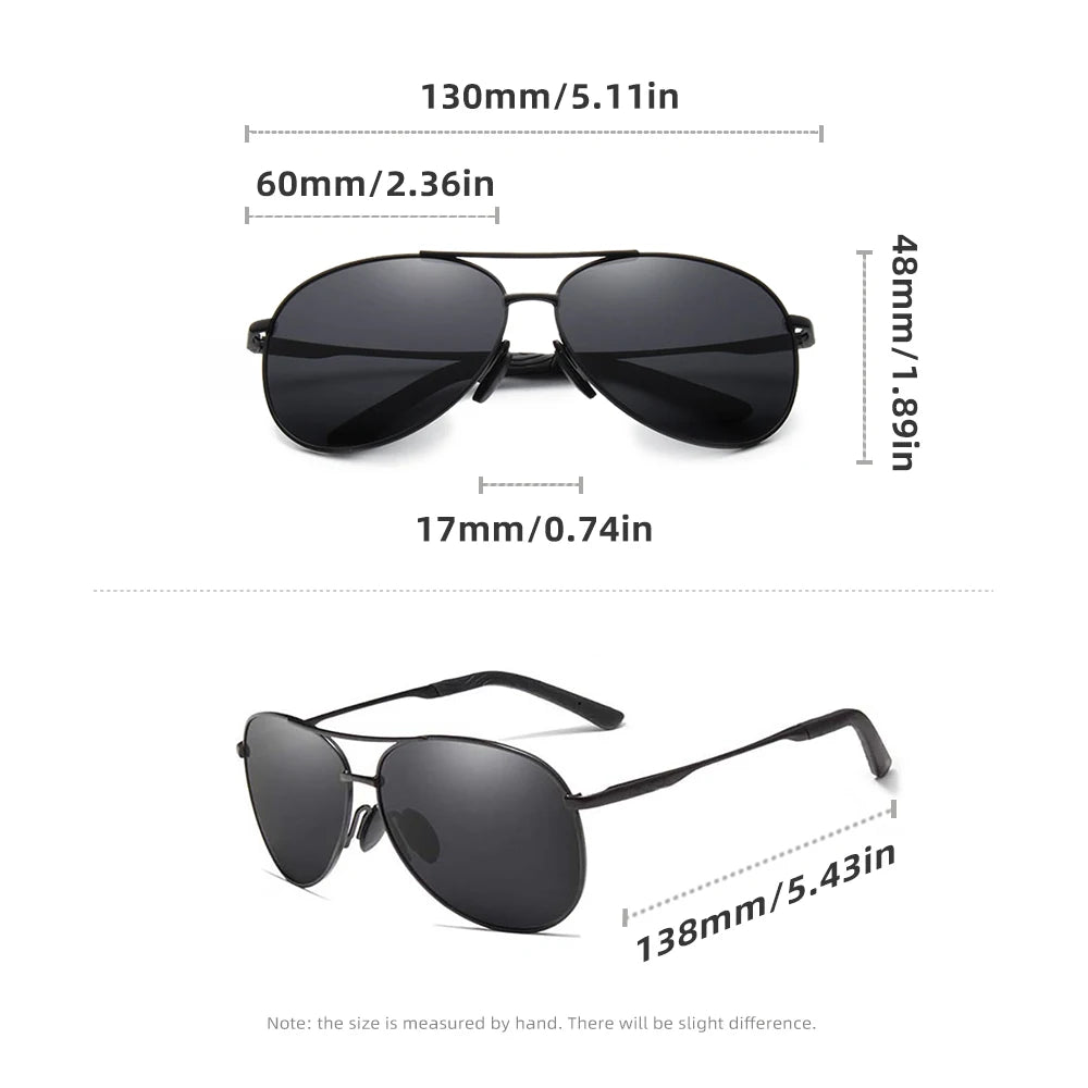 Elevate Your Outdoor Adventures with Men’s Polarized UV400 Sunglasses – Perfect for Fishing and Driving!
