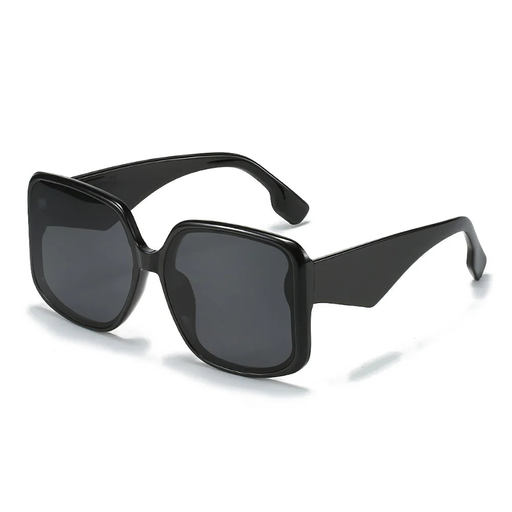 Elevate Your Style with the 2025 Women's Oversized Gradient Sunglasses - Unique Double Frame Design & UV400 Protection