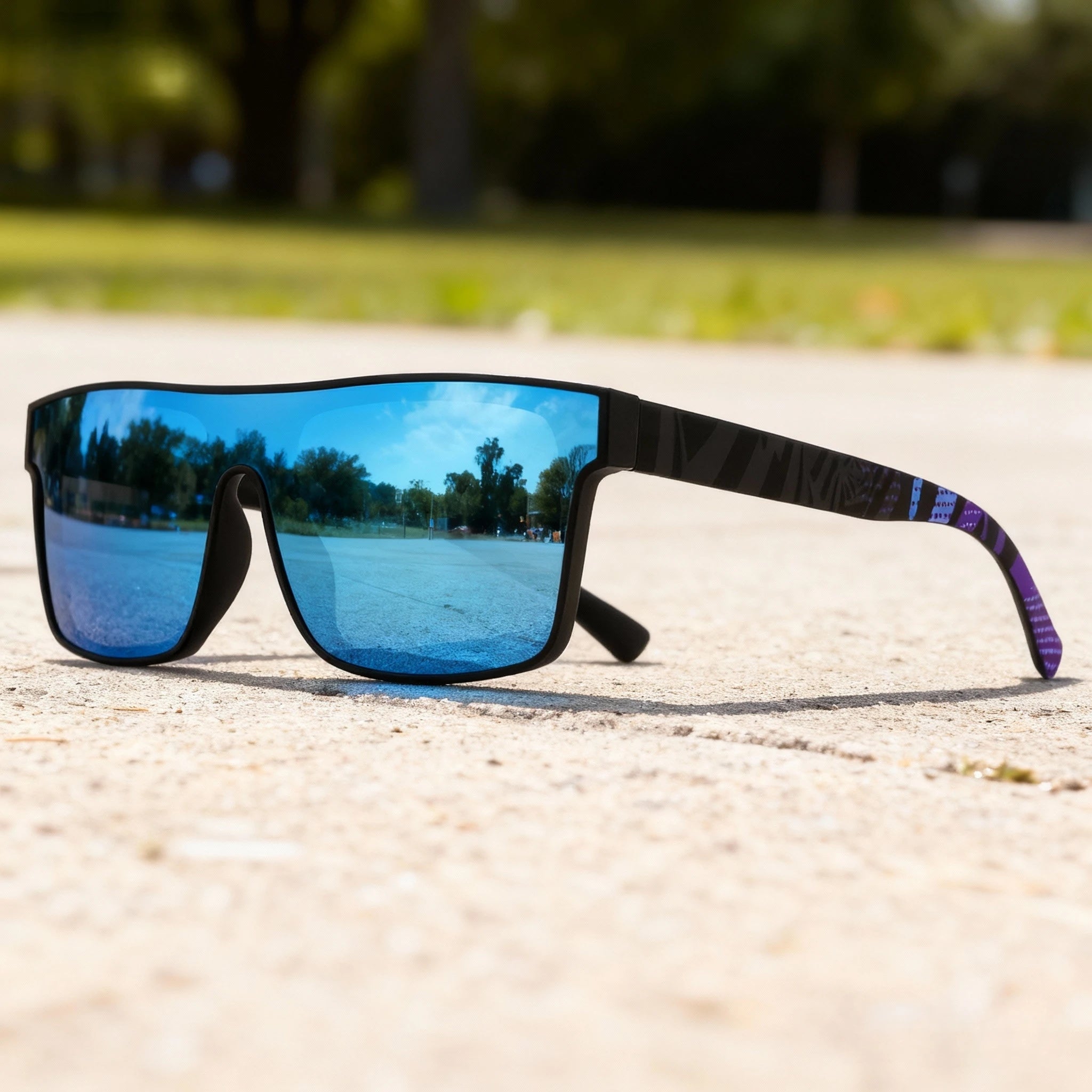 Elevate Your Outdoor Style with Classic Square Sports Sunglasses - Unisex Design for Cycling, Hiking, and Travel - The Ultimate Gift for Adventurers