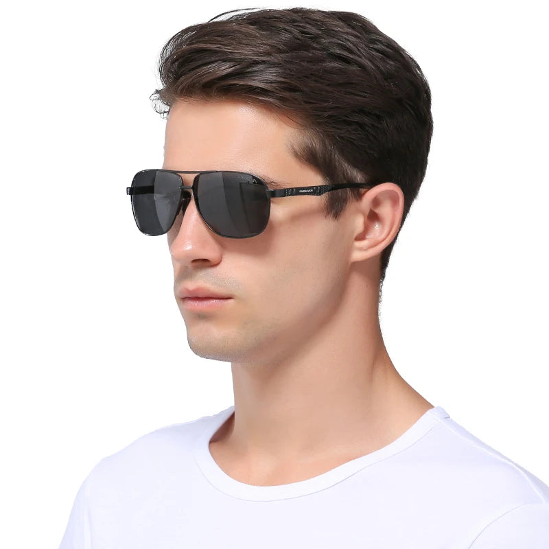 Elevate Your Style with Polarized Aluminum UV400 Sunglasses for Men and Women