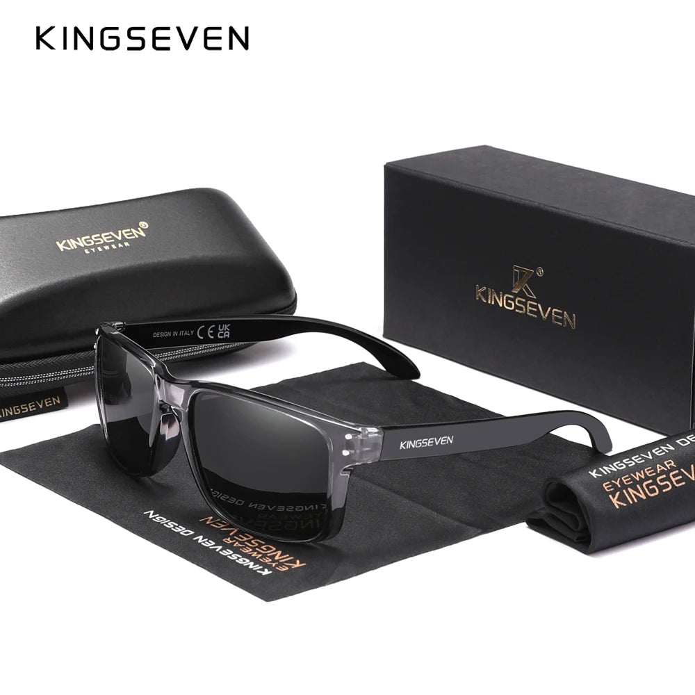 Elevate Your Outdoor Style with Retro TR90 Polarized Square Sunglasses - Unisex Carbon Fiber Pattern for Ultimate Protection