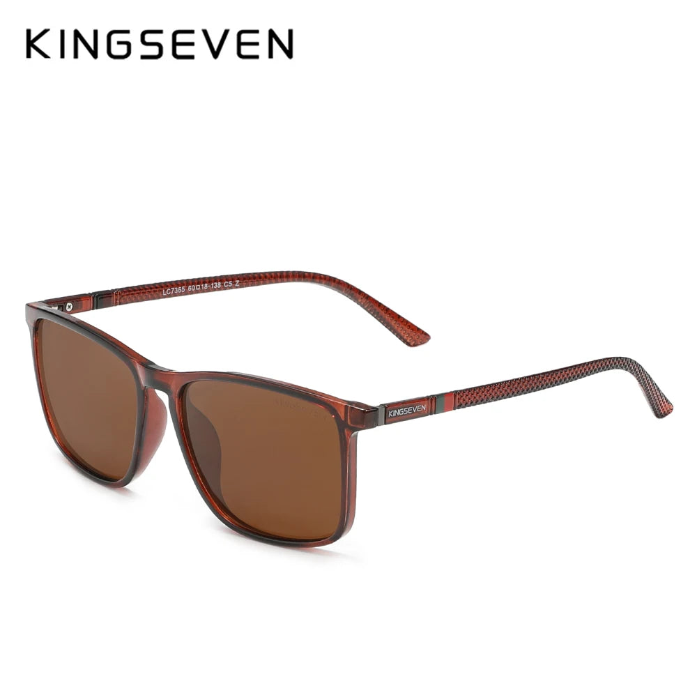 Elevate Your Outdoor Experience with 2024 Men’s Polarized UV400 Rectangle Sunglasses - Perfect for Fishing, Driving, and Casual Adventures!