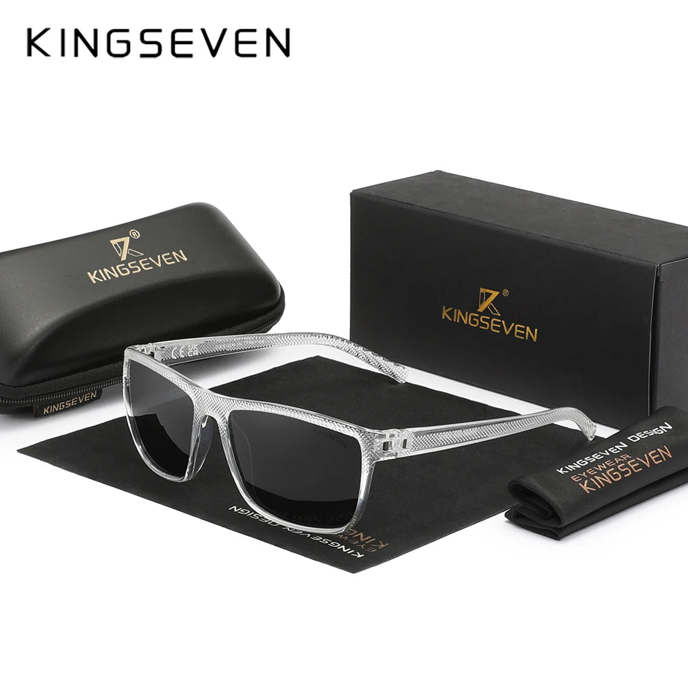 Elevate Your Outdoor Style with 2024 Polarized Classic Square Frame Sunglasses for Men and Women - Perfect for Driving and Travel
